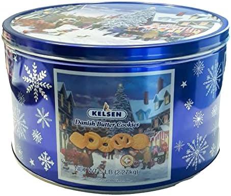 Kelsen Danish butter cookies tin