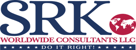 SRK Worldwide Consultants LLC logo design.